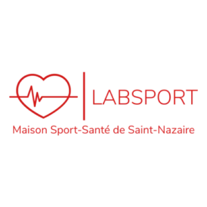 Logo de LABSPORT, Maison Sport-Santé de Saint-Nazaire.