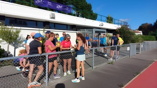 Athlètes réunis sur un site d’entraînement du PGAC